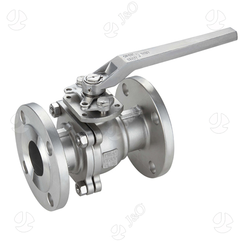 2PC Flanged End Ball Valve with Mounting Pad ASME 300lbs