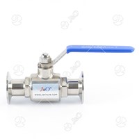 Sanitary Stainless Steel Manual Direct Way Tri Clamp Ball Valve