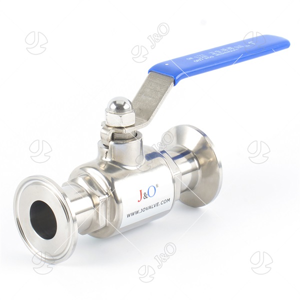 Hygienic Stainless Steel Manual Direct Way Clamped Ball Valve