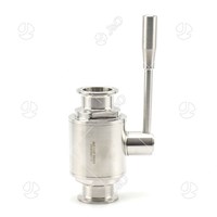 Sanitary Stainless Steel New Type Manual Tri Clamp Ball Valve