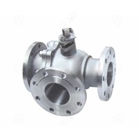 Forged Steel L Type 3-Way Ball Valve